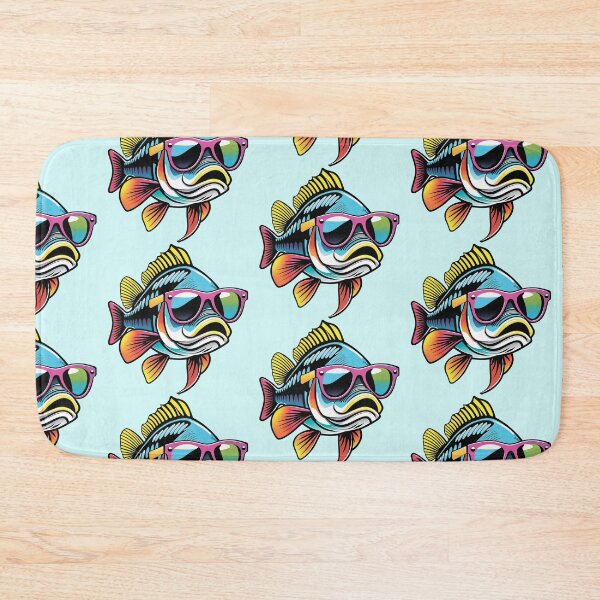 Item preview, Colorful fish with glasses. designed and sold by MagelliShop.