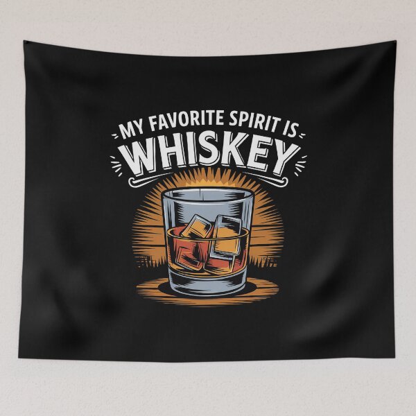 Item preview, My favorite Spirit is Whiskey designed and sold by BayBoutique.