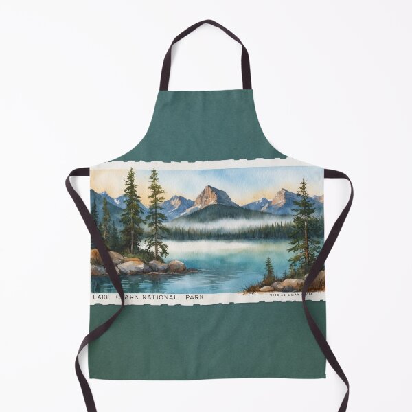 Item preview, Lake Clark National Park Postcard Vintage Retro Travel designed and sold by TravelPostcardGems.