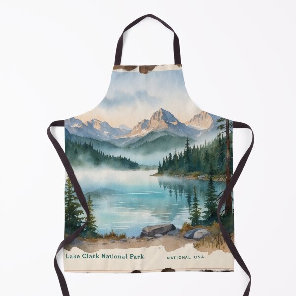 Item preview, Lake Clark National Park Postcard Vintage Retro Travel designed and sold by TravelPostcardGems.