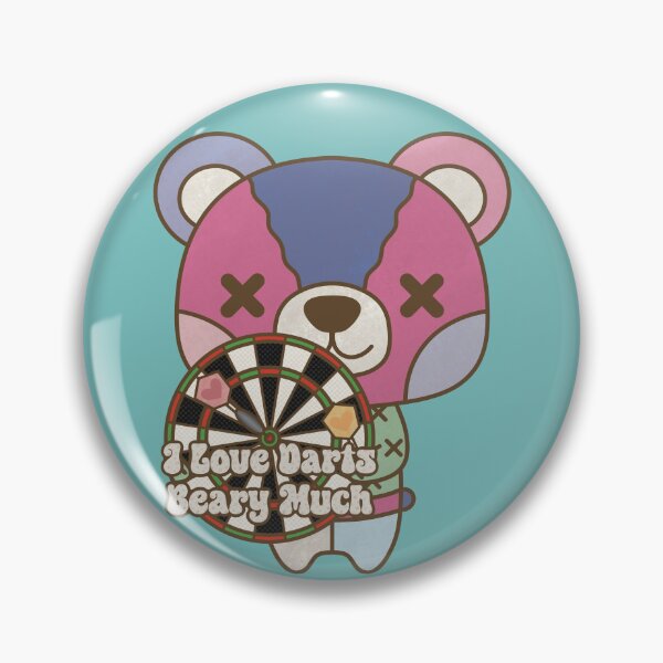 Item preview, I Love Darts Beary Much!! designed and sold by love4darts.