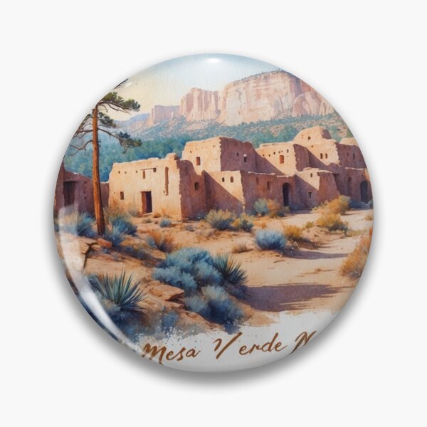 Item preview, Mesa Verde National Park Postcard Vintage Retro Travel designed and sold by TravelPostcardGems.