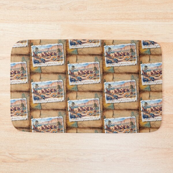 Item preview, Mesa Verde National Park Postcard Vintage Retro Travel designed and sold by TravelPostcardGems.