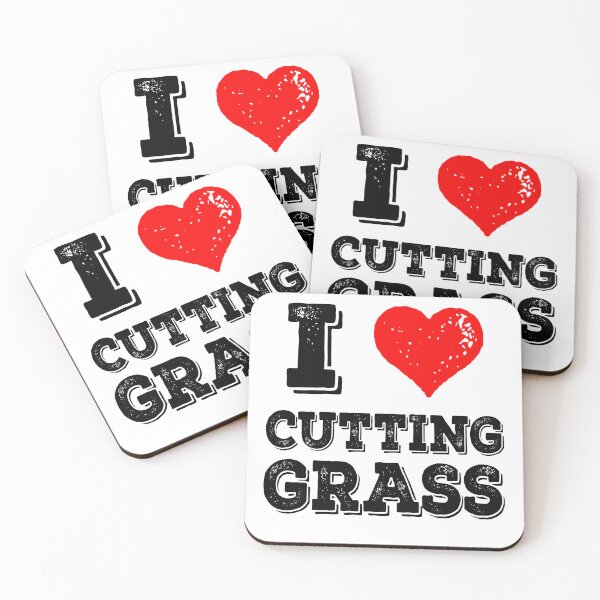 Item preview, I Love Cutting Grass Funny Yardwork Dog Dad Husband Gift designed and sold by Guarddogdrive.