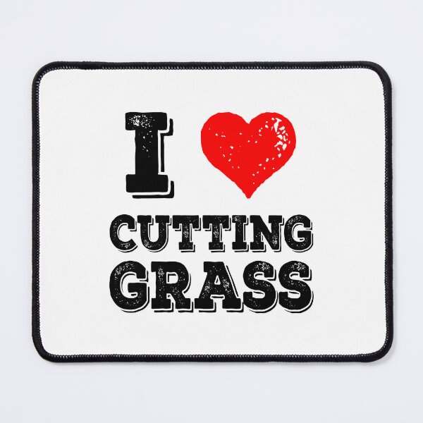 Item preview, I Love Cutting Grass Funny Yardwork Dog Dad Husband Gift designed and sold by Guarddogdrive.