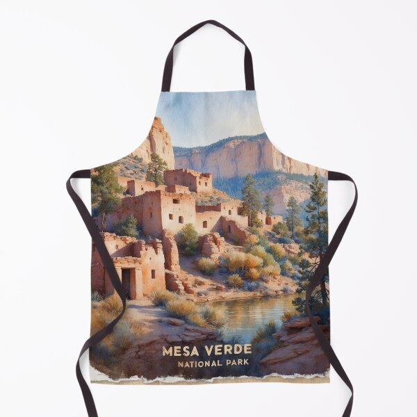 Item preview, Mesa Verde National Park Postcard Vintage Retro Travel designed and sold by TravelPostcardGems.