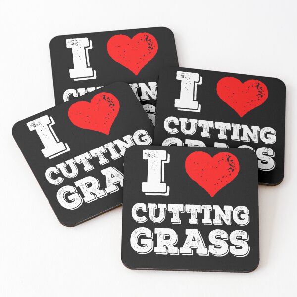 Item preview, I Love Cutting Grass Funny Yardwork Dog Dad Husband Gift designed and sold by Guarddogdrive.