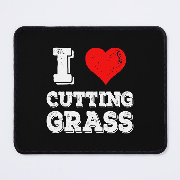 Item preview, I Love Cutting Grass Funny Yardwork Dog Dad Husband Gift designed and sold by Guarddogdrive.
