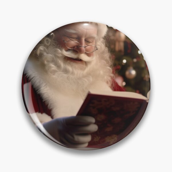 Item preview, Christmas - Santa Reading designed and sold by KootenayDesigns.