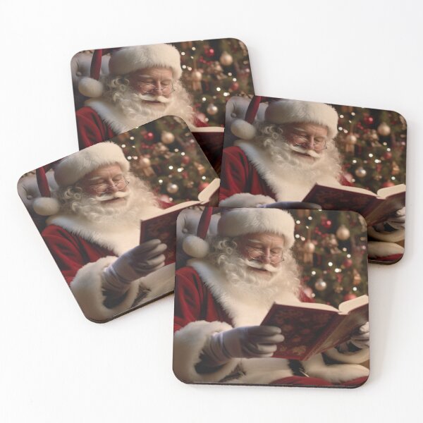 Item preview, Christmas - Santa Reading designed and sold by KootenayDesigns.