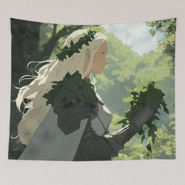 Item preview, Elven warrior | Anime style designed and sold by ComicsFactory.