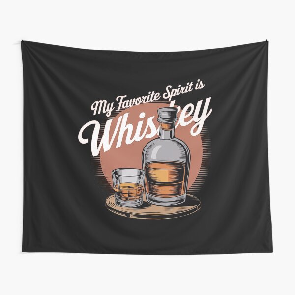 Item preview, My favorite Spirit is Whiskey designed and sold by BayBoutique.