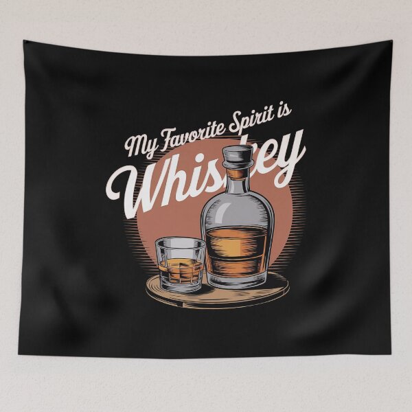 Item preview, My favorite Spirit is Whiskey designed and sold by BayBoutique.