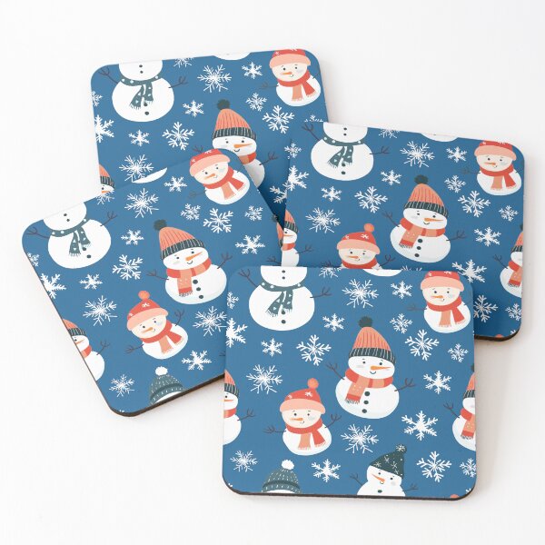 Item preview, Cute Snowman Snowflake Seamless Pattern. Christmas Pattern. designed and sold by DesignHouse07.