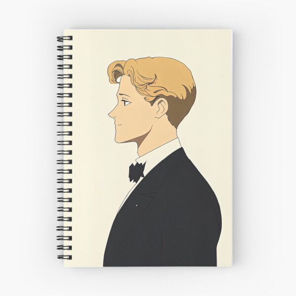 Item preview, F. Scott Fitzgerald, author | Anime style designed and sold by ComicsFactory.
