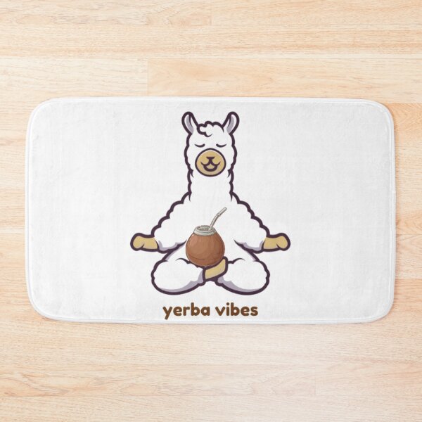 Item preview, Yerba Mate Llama Yerbaholic Keep Calm Argentina Tea Cup Yerba Vibes designed and sold by DaniVi.