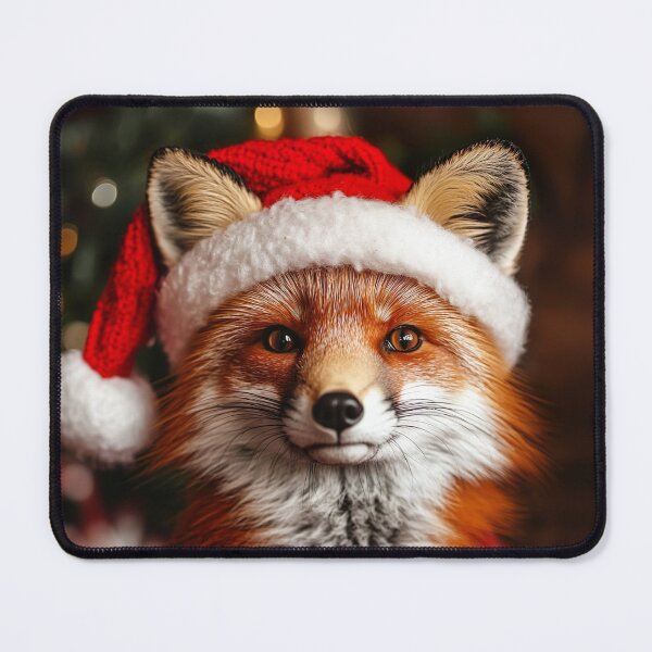 Item preview, Cute Christmas Fox, Funny Retro Animal Photo designed and sold by CheekyAnimalz.