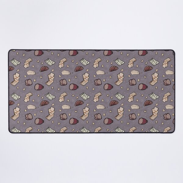 Item preview,   Charcuterie Winter Design Purple Winter Snacks Fabric designed and sold by UB Draws.