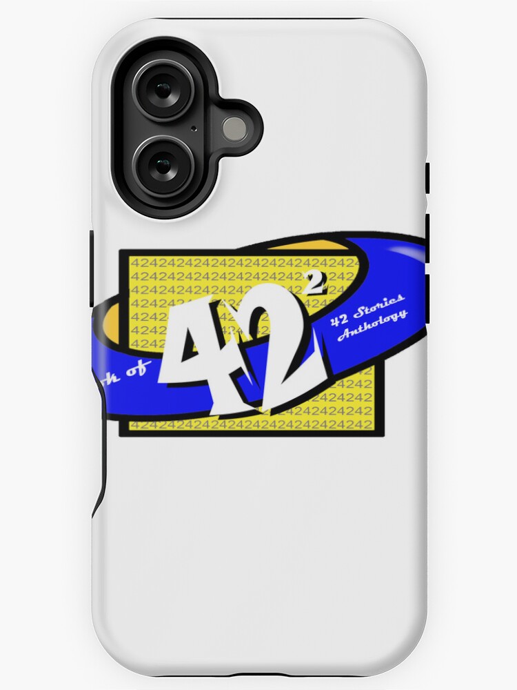 Thumbnail 1 of 4, iPhone Case, 42 Stories Anthology Book of 42 designed and sold by bamwrites.