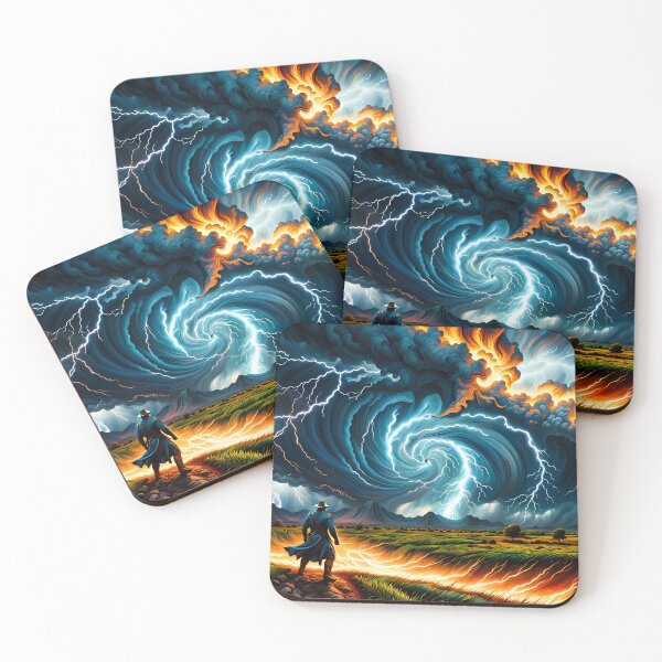 Item preview, End of Times Elemental Storm, Ai Generated Art  designed and sold by ACC .