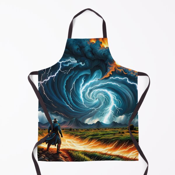 Item preview, End of Times Elemental Storm, Ai Generated Art designed and sold by ACC .