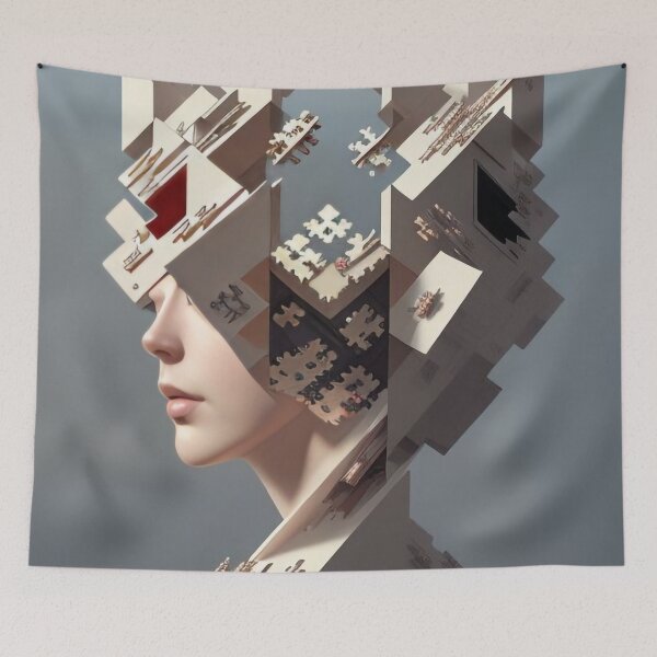 Item preview, “Architect of Thought: The Mind’s Structure” designed and sold by Shazam78.