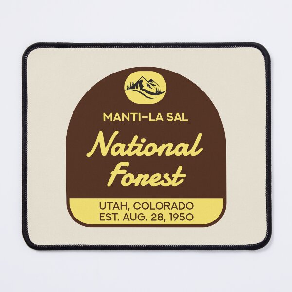 Item preview, Vintage Manti–La Sal National Forest designed and sold by RabbitK.