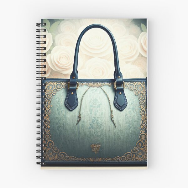 Item preview, Elegant Floral Embossed Handbag designed and sold by ZenOfAIarts.
