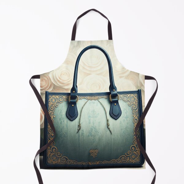 Item preview, Elegant Floral Embossed Handbag designed and sold by ZenOfAIarts.