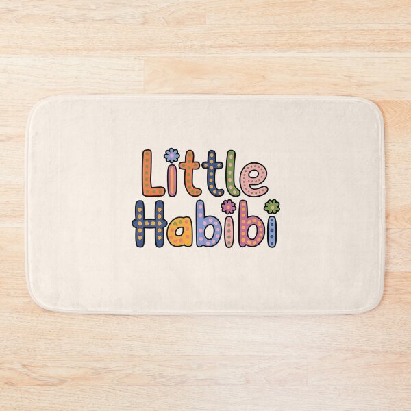 Item preview, Little Habibi Cute Floral Text Art for Kids designed and sold by Alnazie.