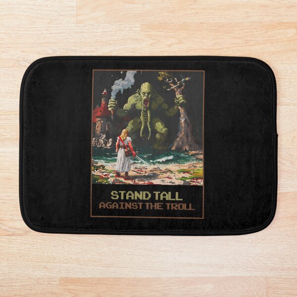 Item preview, Stand Tall Against The Troll designed and sold by MagicAxe.