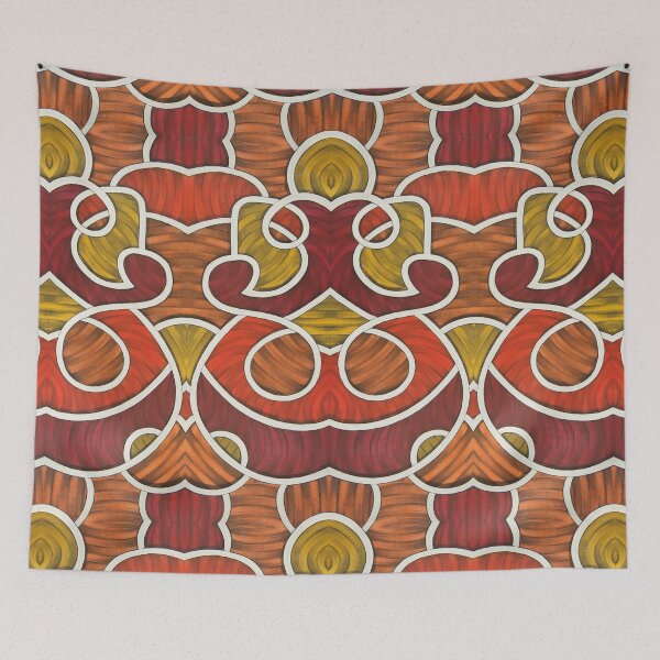 Item preview, Meditación Earthy Repeat designed and sold by estessArt.