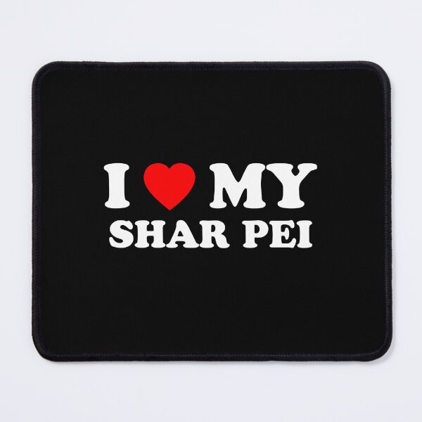 Item preview, I Love My Shar Pei Style NY Heart Dog Gift designed and sold by Guarddogdrive.
