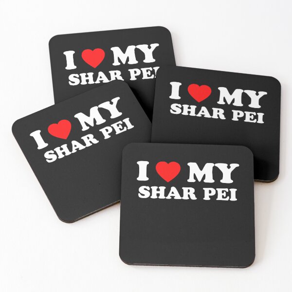 Item preview, I Love My Shar Pei Style NY Heart Dog Gift designed and sold by Guarddogdrive.