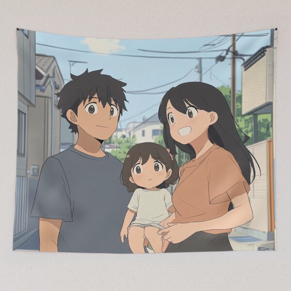 Item preview, Family | Anime style designed and sold by ComicsFactory.