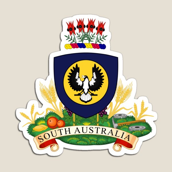 Item preview, South Australia Coat of Arms, Australia designed and sold by PZAndrews.