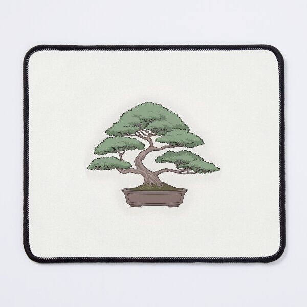 Artikelvorschau, Grüne Bonsai-Baum-Illustration entworfen und verkauft von kitty-kingdom.