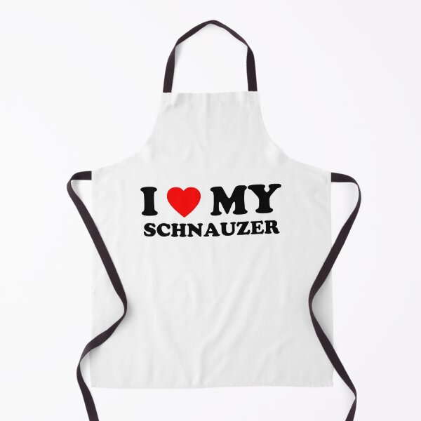 Item preview, I Love My Schnauzer Style NY Heart Dog Gift designed and sold by Guarddogdrive.