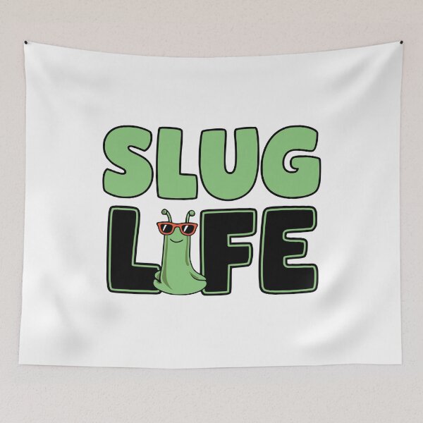 Item preview, Slug Life! Cute Funny Slug Pun designed and sold by PMCreative.