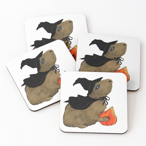 Item preview, Little capybara witch designed and sold by Ekaterina Khozatskaya.