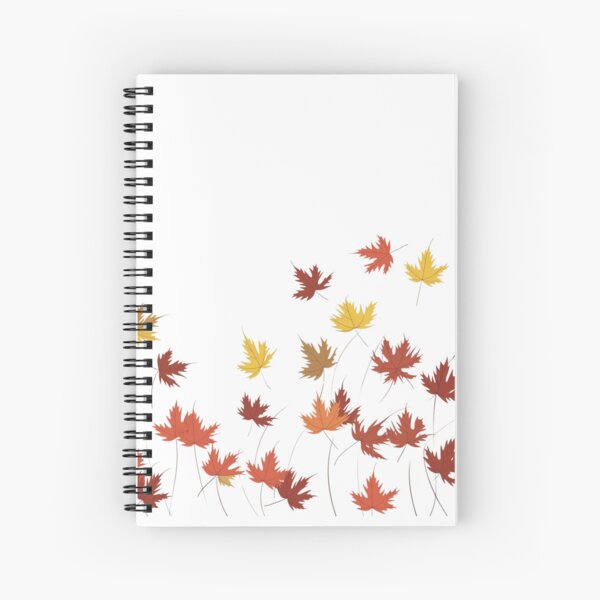 Item preview, Falling Autumn Leaves - Minimalist Elegance designed and sold by EccentricEasel.