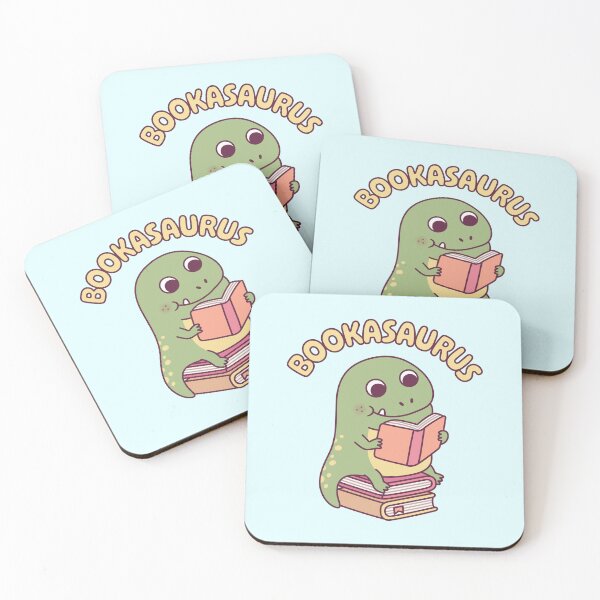 Item preview, Cute T-rex Dinosaur Reading A Book Bookasaurus Funny designed and sold by rustydoodle.