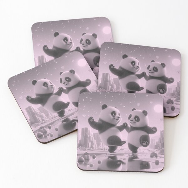 Item preview, Panda Melting Ice Summer Dance Party designed and sold by choder61.