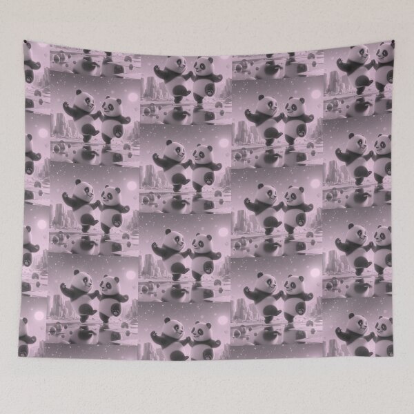 Item preview, Panda Melting Ice Summer Dance Party designed and sold by choder61.