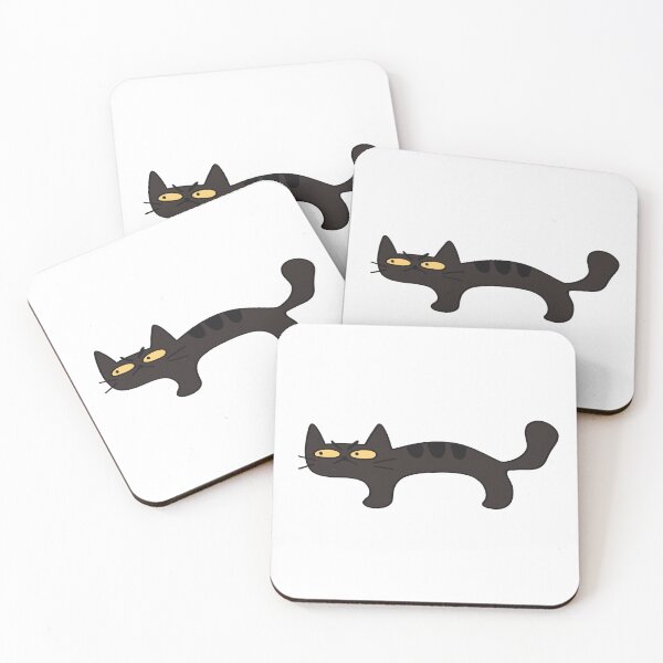 Item preview, sneaky cat designed and sold by merialnam.