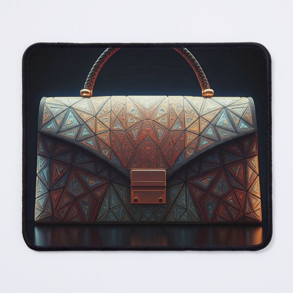 Item preview, Geometric Elegance: Designer Handbag designed and sold by ZenOfAIarts.