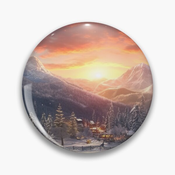 Item preview, Christmas - Winter Valley designed and sold by KootenayDesigns.