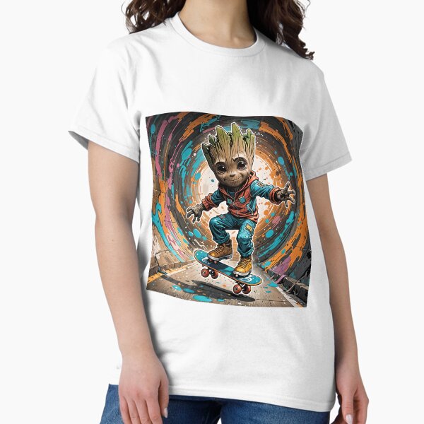 Item preview, Groot skating designed and sold by worldimagine91.