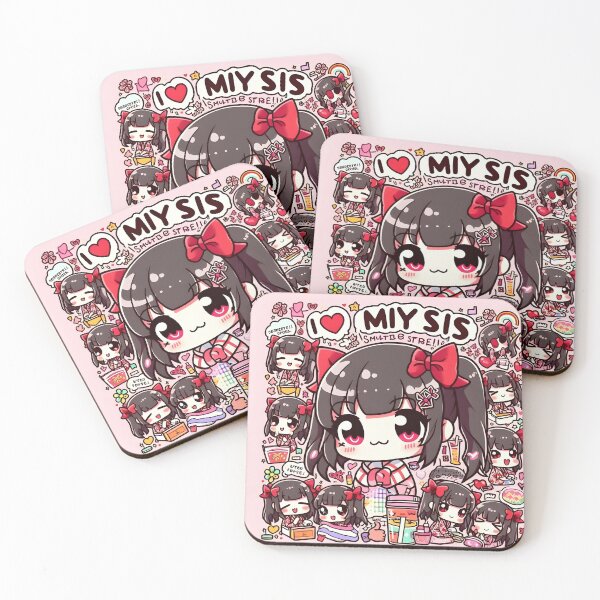 Item preview, I love My Sis Pattern 1.0 designed and sold by StickyGuys.
