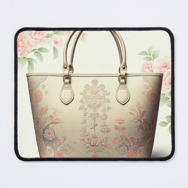 Item preview, Floral Elegance: Designer Tote Bag designed and sold by ZenOfAIarts.